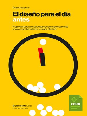 cover image of El diseño para el día antes